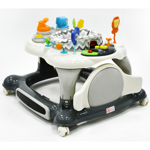 Liberta ARIEL 4 во 1 (дубак, џампер, лулка, центар за активности) grey