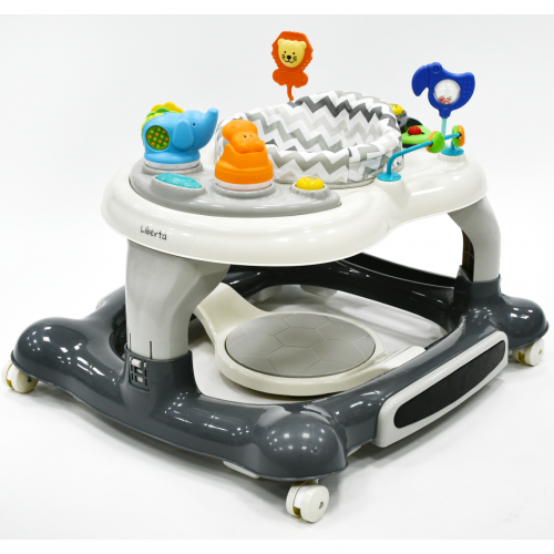 Liberta ARIEL 4 во 1 (дубак, џампер, лулка, центар за активности) grey