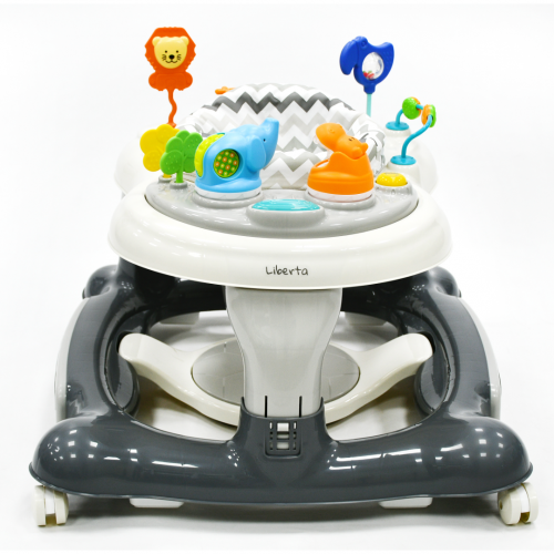 Liberta ARIEL 4 во 1 (дубак, џампер, лулка, центар за активности) grey