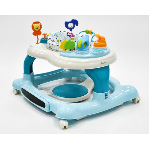 Liberta ARIEL 4 во 1 (дубак, џампер, лулка, центар за активности) blue