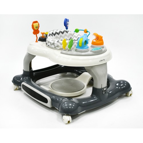 Liberta ARIEL 4 во 1 (дубак, џампер, лулка, центар за активности) grey