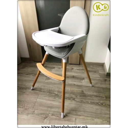 Kinderkraft High хранилка 2in1 FINI grey