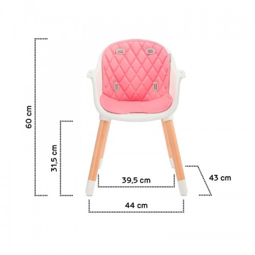 Kinderkraft хранилка 2 in 1 SIENNA pink