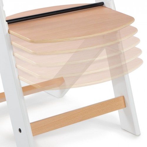 Kinderkraft столче за хранење ENOCK ( wooden natural)