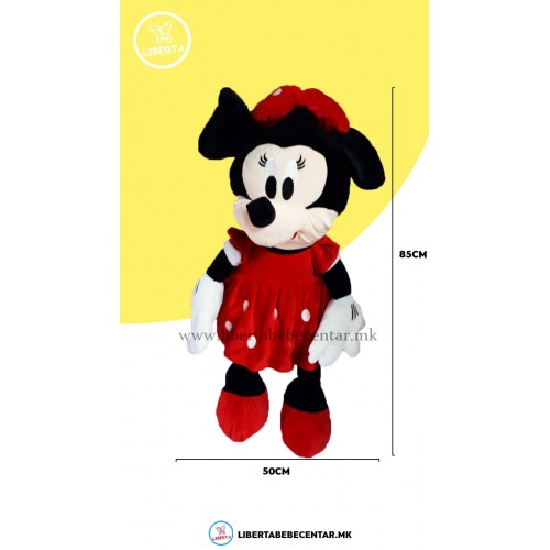 Плишана играчка - Minnie Mouse (80cm) pink