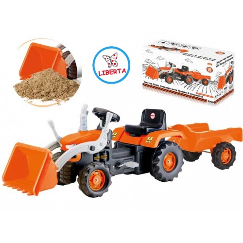 Багер со приколка (orange)