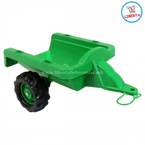 Трактор со приколка (green)