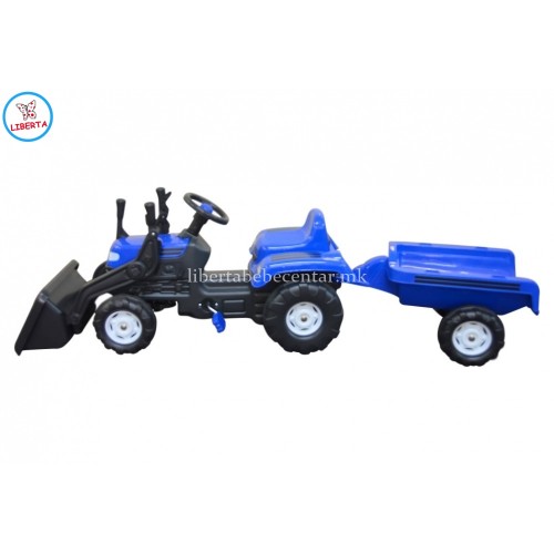 Багер со приколка (blue)