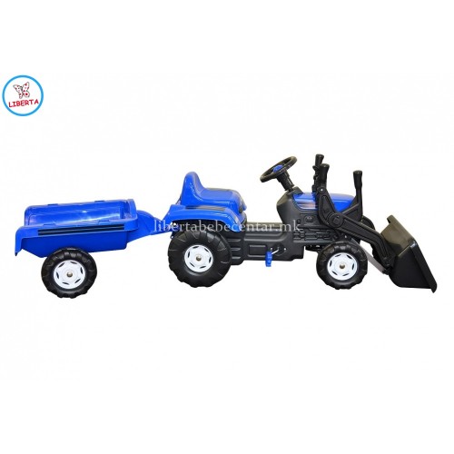 Багер со приколка (blue)