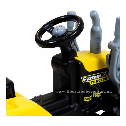 Багер со педали (yellow)