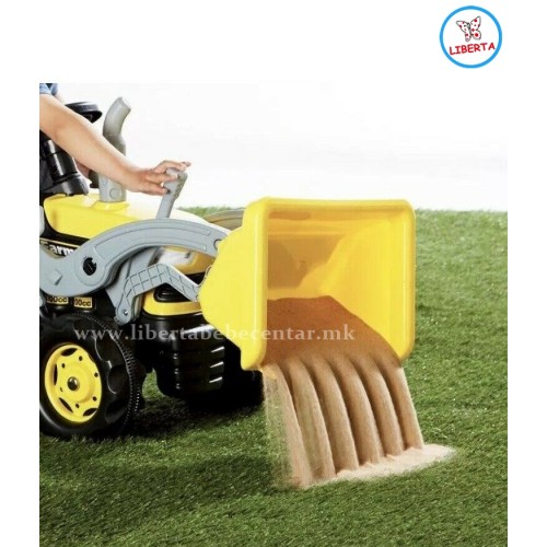 Багер со педали (yellow)