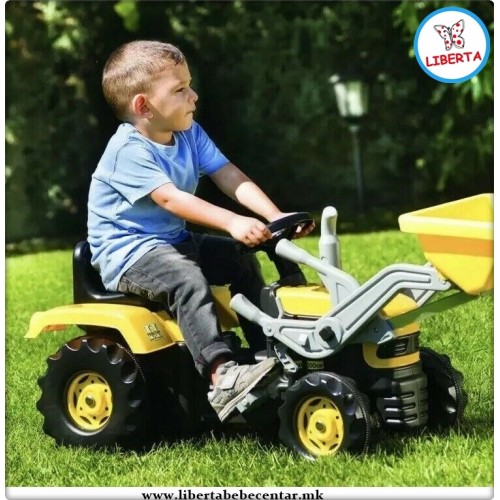 Багер со педали (yellow)