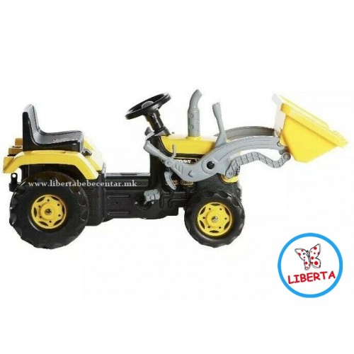 Багер со педали (yellow)