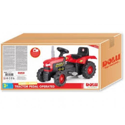 Трактор со педали (red)