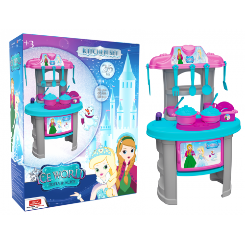 ICELAND KITCHEN SET - Сет кујна леден свет (26 парчиња)