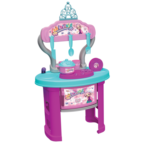 PRINCESS & UNICORN KITCHEN SET - Кујнски комплет (19 парчиња)