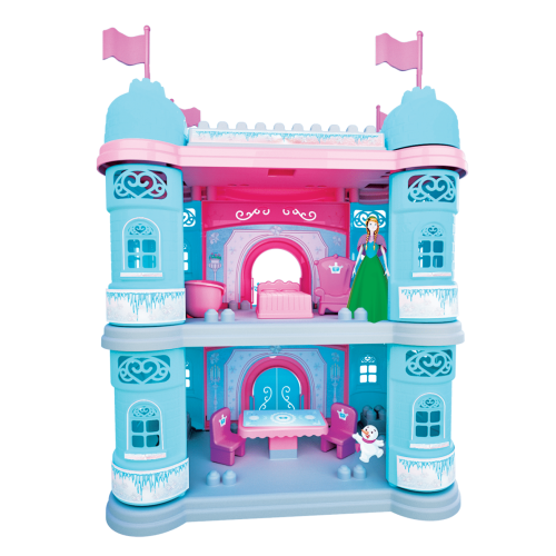 ICELAND CASTLE AND BLOCKS - Замок леден свет (35 парчиња)