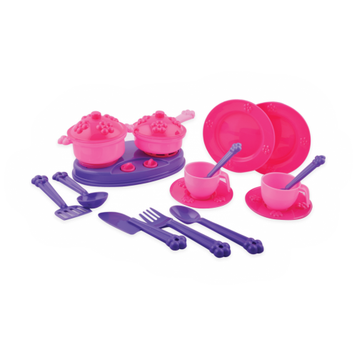 PRINCESS UNICORN DINING SET - Сет за јадење (18 парчиња)