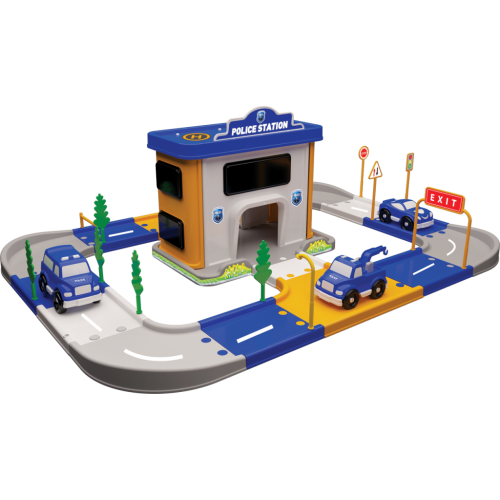 CITY POLICE STATION TRACK - Полициска станица (46 парчиња)