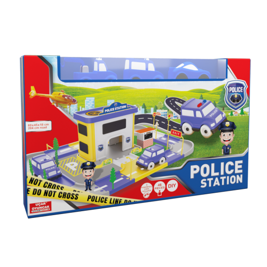 CITY POLICE STATION TRACK - Полициска станица (46 парчиња)