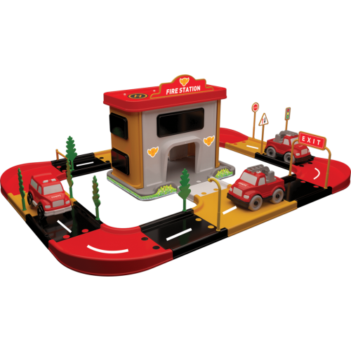 FIRE STATION TRACK - Патека со пожарната станица (46 парчиња)