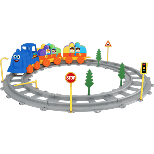 MAGIC BLOCKS TRAIN SET - Сет воз магични коцки 43 парчиња