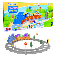 MAGIC BLOCKS TRAIN SET - Сет воз магични коцки 43 парчиња