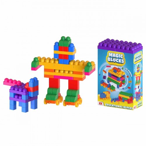 MAGIC BLOCKS - Сет магични коцки 76 парчиња
