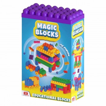 MAGIC BLOCKS - Сет магични коцки 76 парчиња