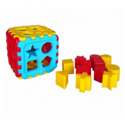 Едукативна играчка сортер - KIKI (18 парчиња)