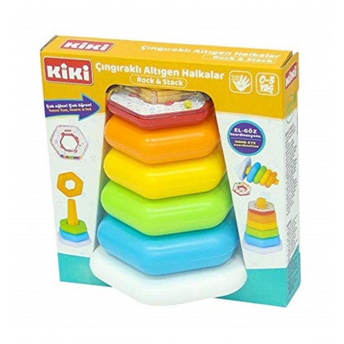 Едукативна играчки прстени - KIKI