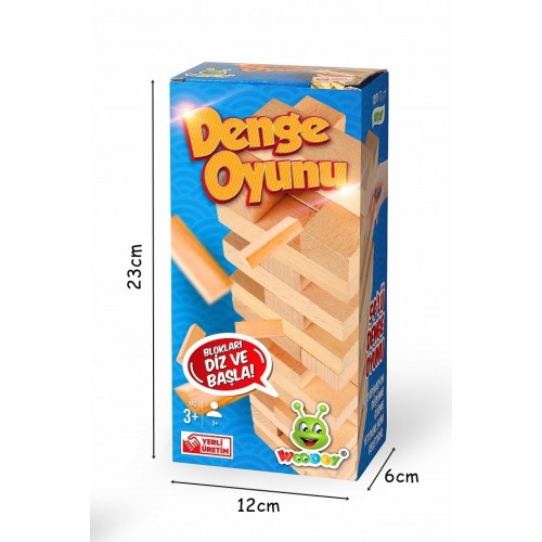 BALANCE GAME - дрвена игра џенга