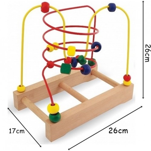BEAD MAZE - Дрвен лавиринт со монисти