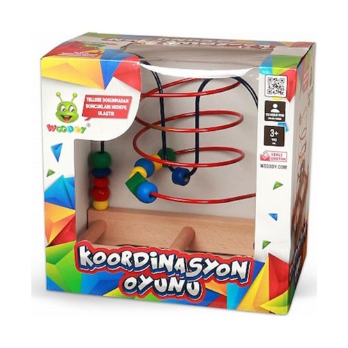 BEAD MAZE - Дрвен лавиринт со монисти