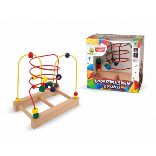 BEAD MAZE - Дрвен лавиринт со монисти