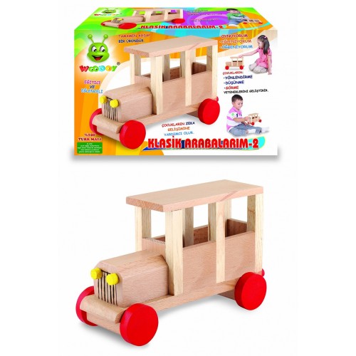 CLASSICAL CAR - Дрвен класичен автомобил