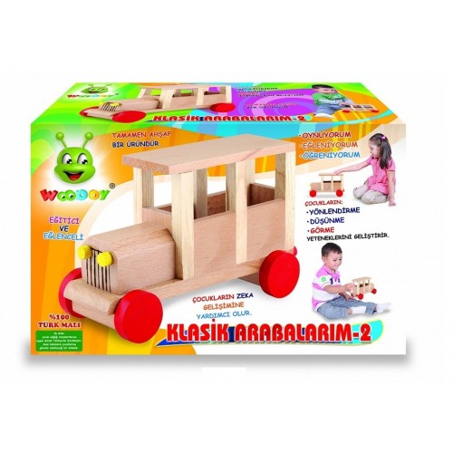 CLASSICAL CAR - Дрвен класичен автомобил