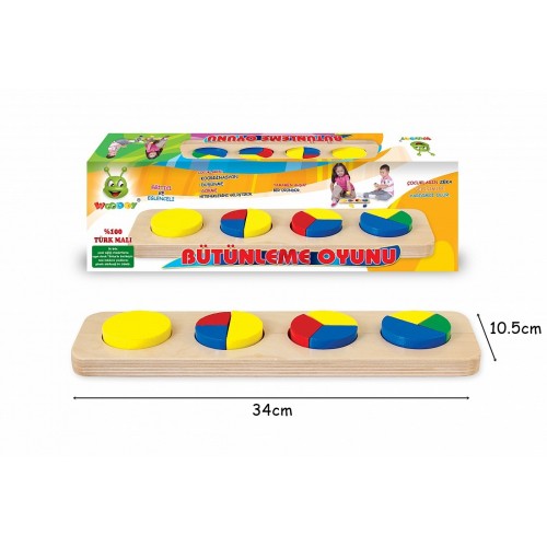 LEARNING FRACTION - Дрвен сортер