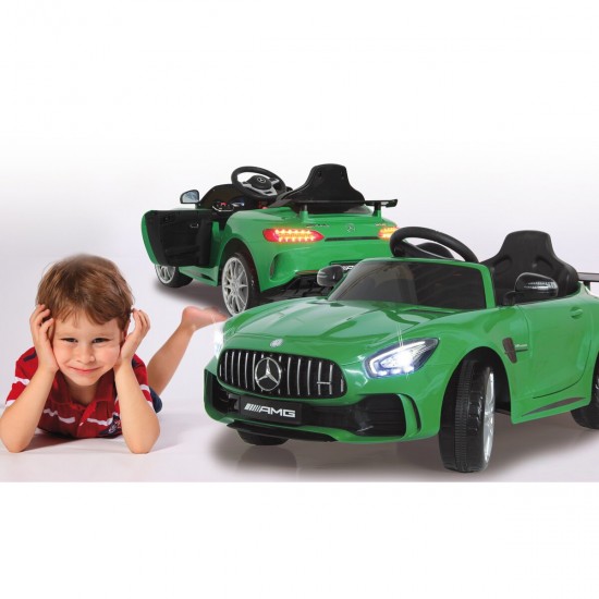 Автомобил на акумулатор - Mercedes Benz GT-R AMG green