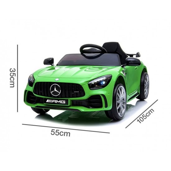 Автомобил на акумулатор - Mercedes Benz GT-R AMG green licensed design
