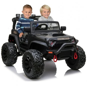 Автомобил на акумулатор - JEEP Wrangler black