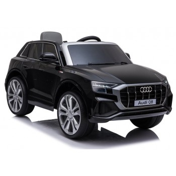 Автомобил на акумулатор - Audi Q8 black licensed design