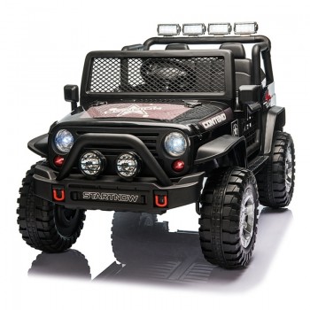 Автомобил на акумулатор - JEEP Adventure black