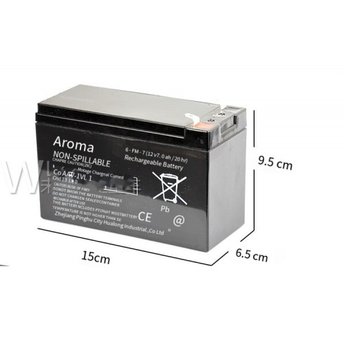 Акумулатор за детски автомобил - 12V7.0AH/20HR