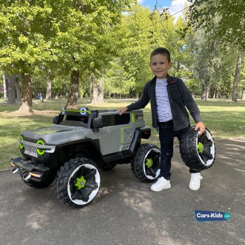 Автомобил на акумулатор - SAFARI JEEP grey