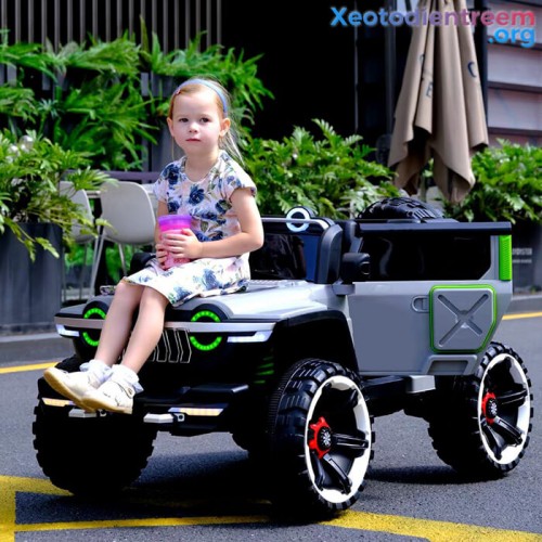 Автомобил на акумулатор - SAFARI JEEP grey