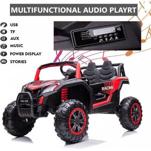 Автомобил на акумулатор - UTV-2 SEAT red