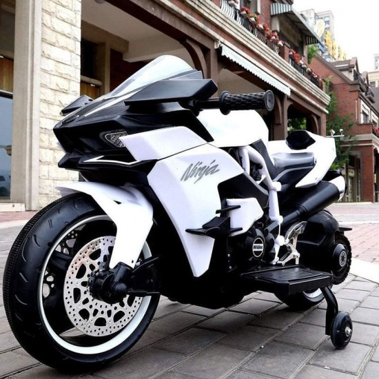 Мотор на акумулатор - Kawasaki Ninja H2R white