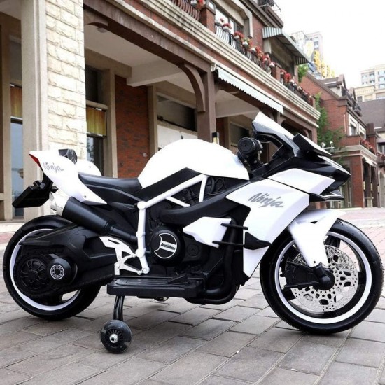 Мотор на акумулатор - Kawasaki Ninja H2R white