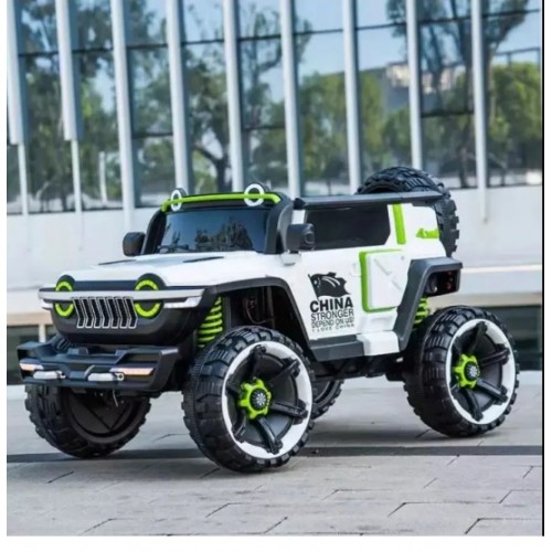 Автомобил на акумулатор - SAFARI JEEP white
